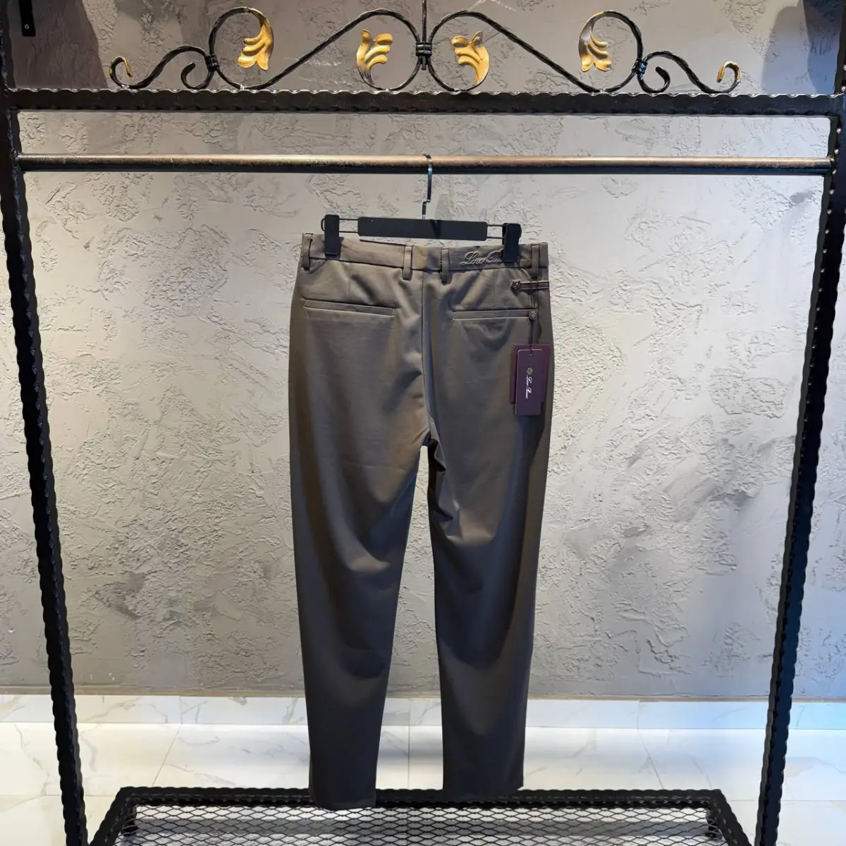 Loro Piana Kahverengi Ithal Jogger Pantolon