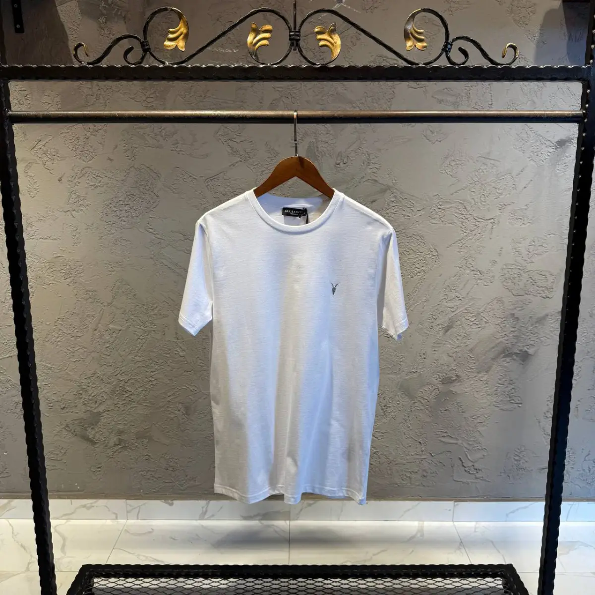 Saint Lauren Beyaz Tişört