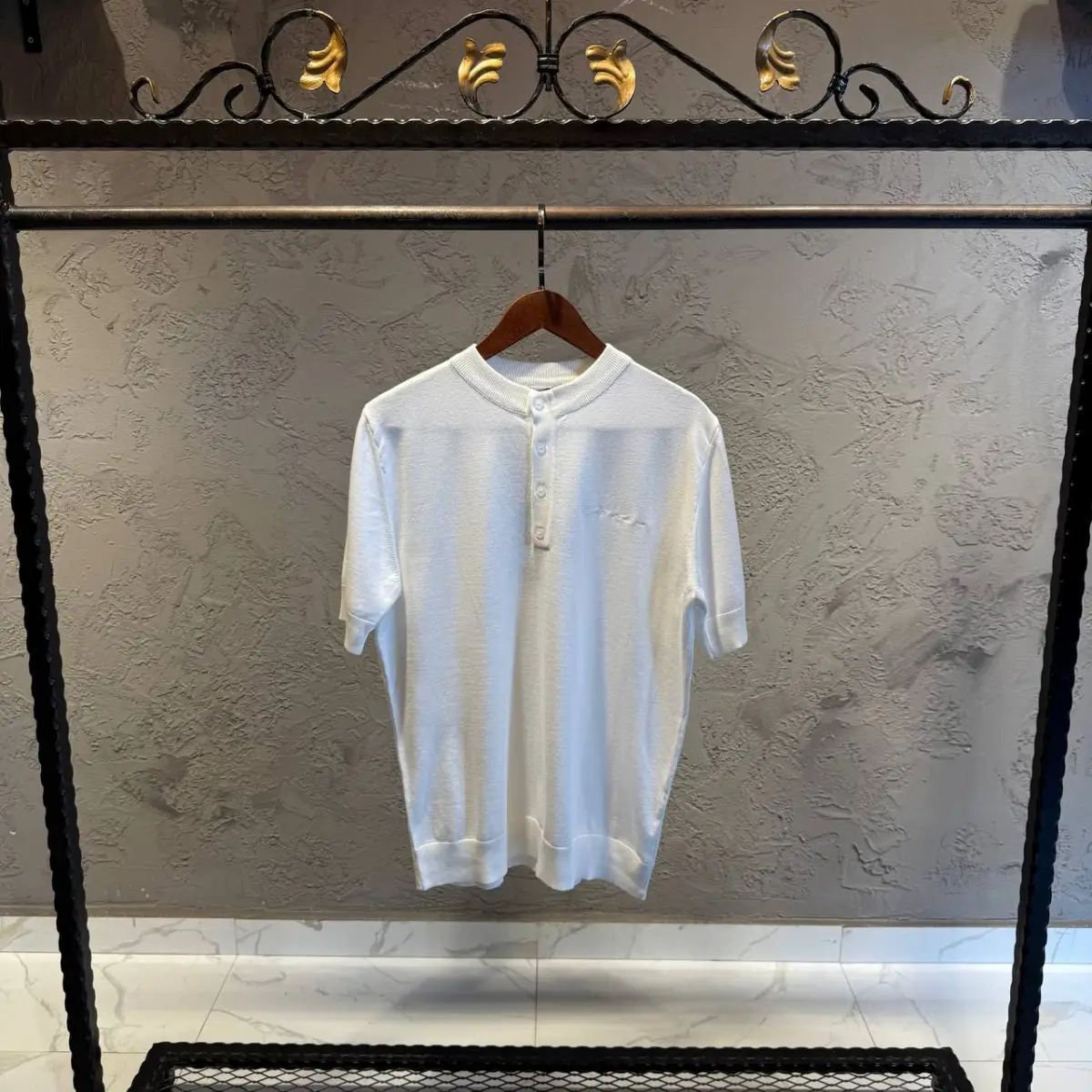 Dolce Gabbana Beyaz Triko Tişört