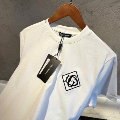 Burberry Beyaz Siyah Logo Detay Tişört