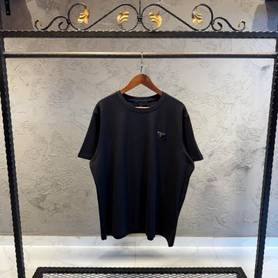 Prada Siyah Battal Beden Tişört