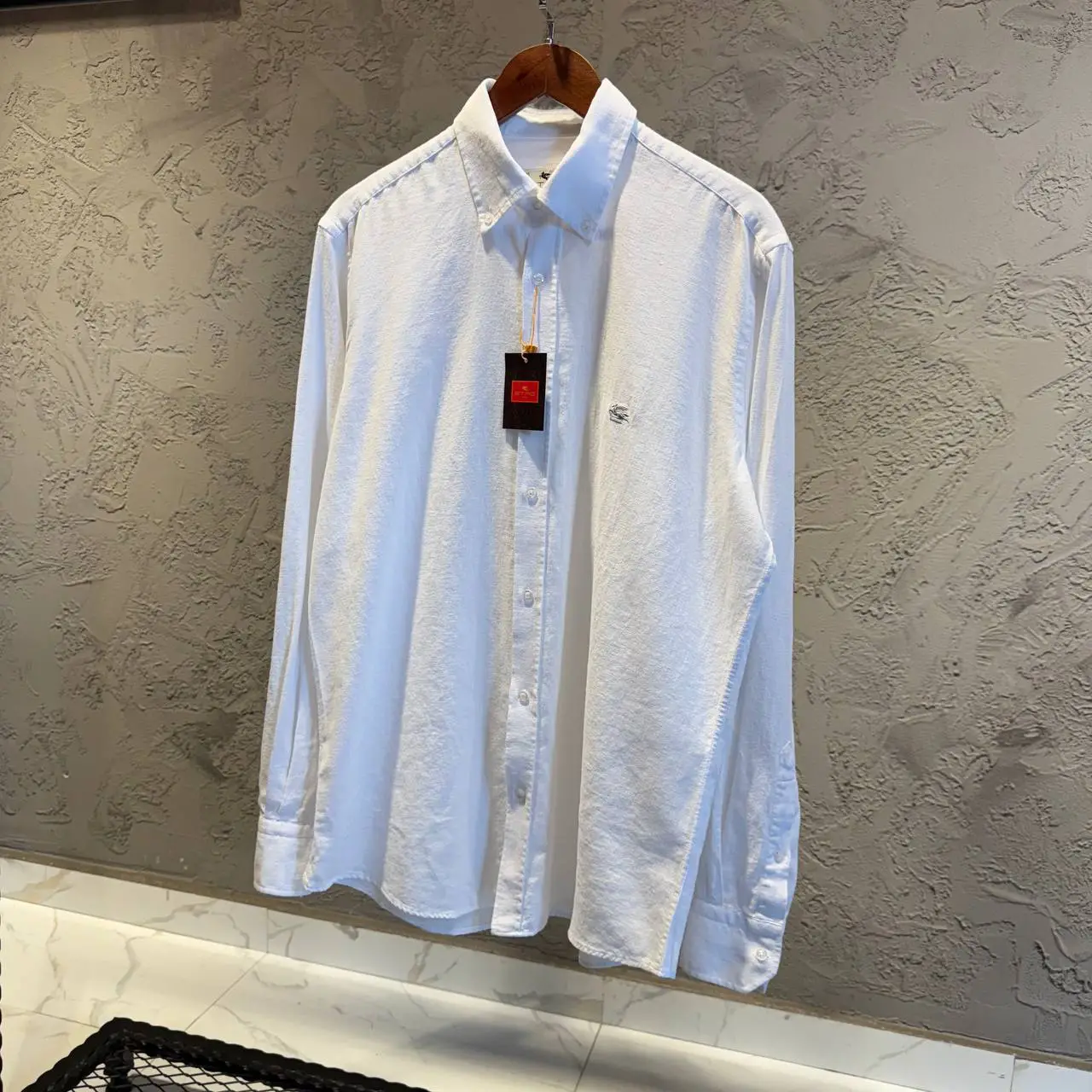 Etro Beyaz Keten Gömlek