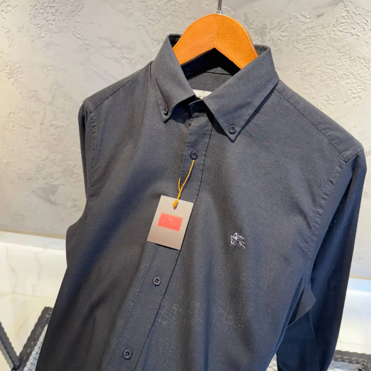 Etro Siyah Keten Gömlek