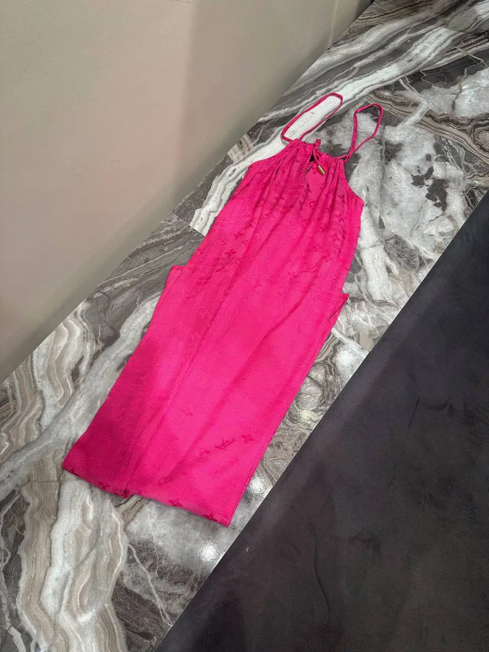 Louis Vuitton Pembe Tunik Elbise