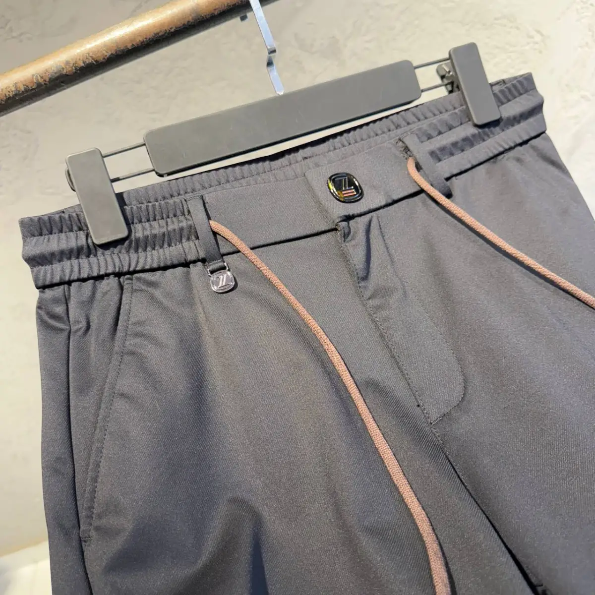 Zegna Siyah Bağlamalı İthal Jogger
