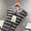 Moncler Detaylı Çelik Örme Ceket