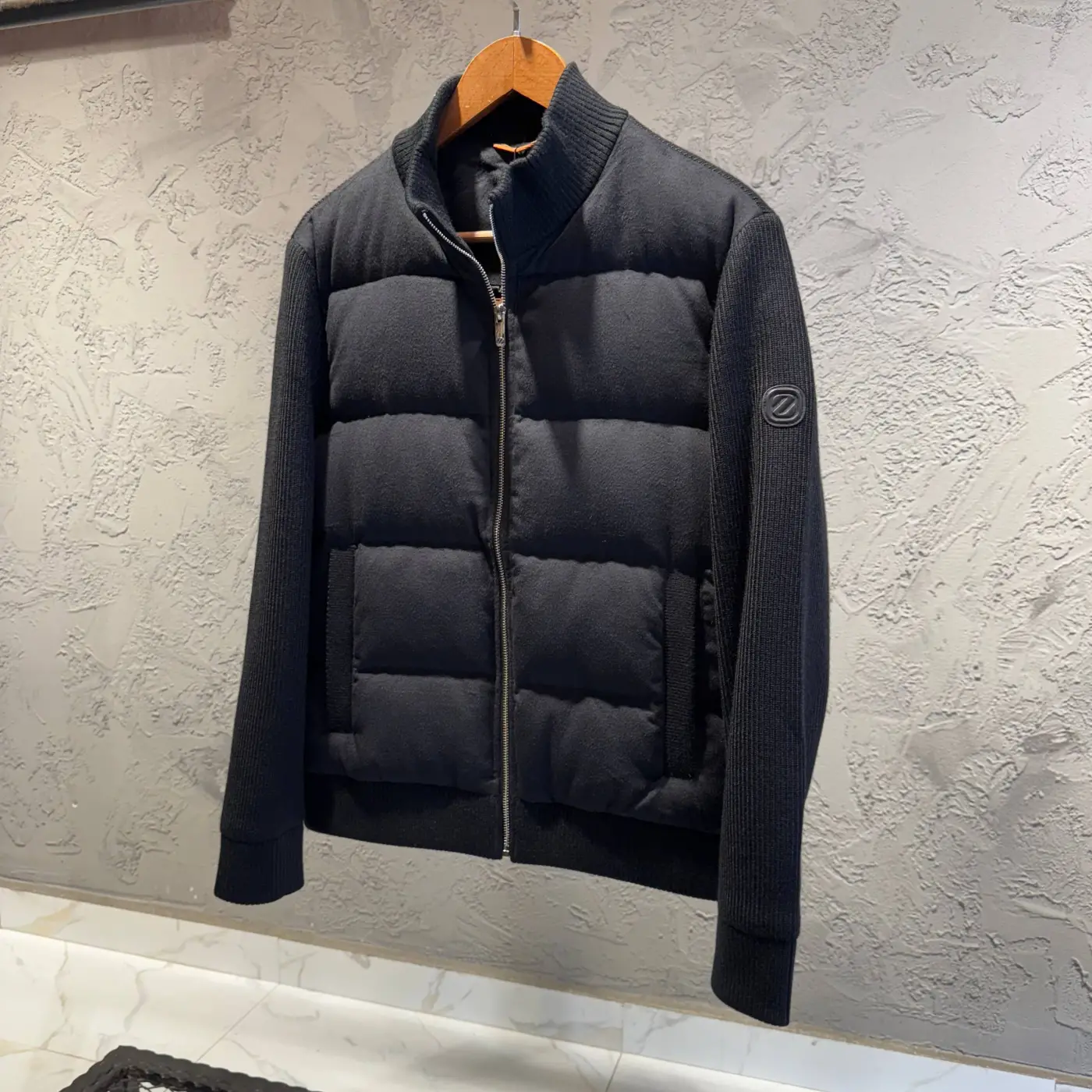 Zegna Örme Kumaş Ceket