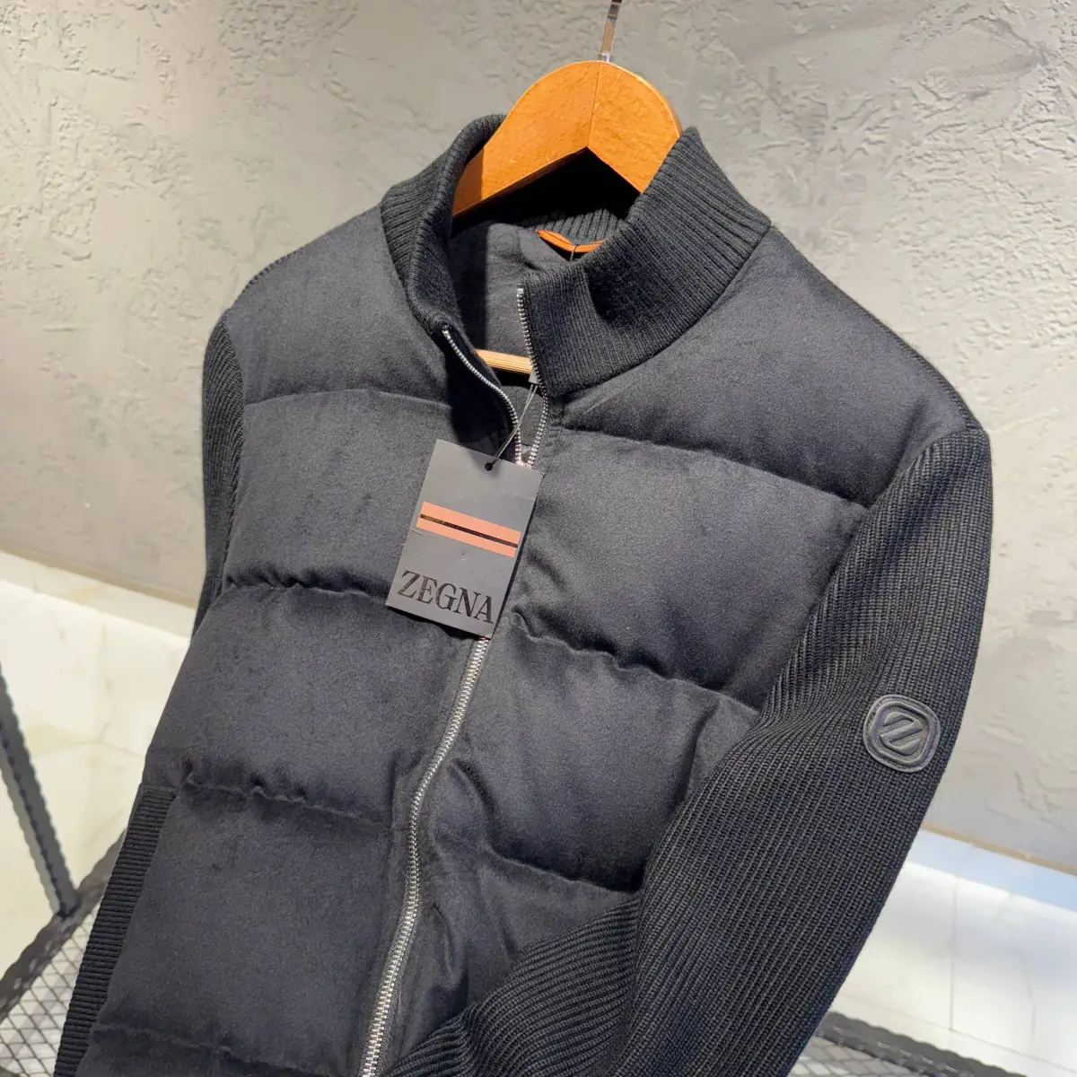 Zegna Örme Kumaş Ceket