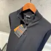 Zegna Siyah Fermuar Detaylı Kazak