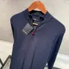 Zegna Siyah Fermuar Detaylı Kazak