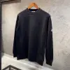 Moncler Siyah Logo Detaylı Yün Kazak