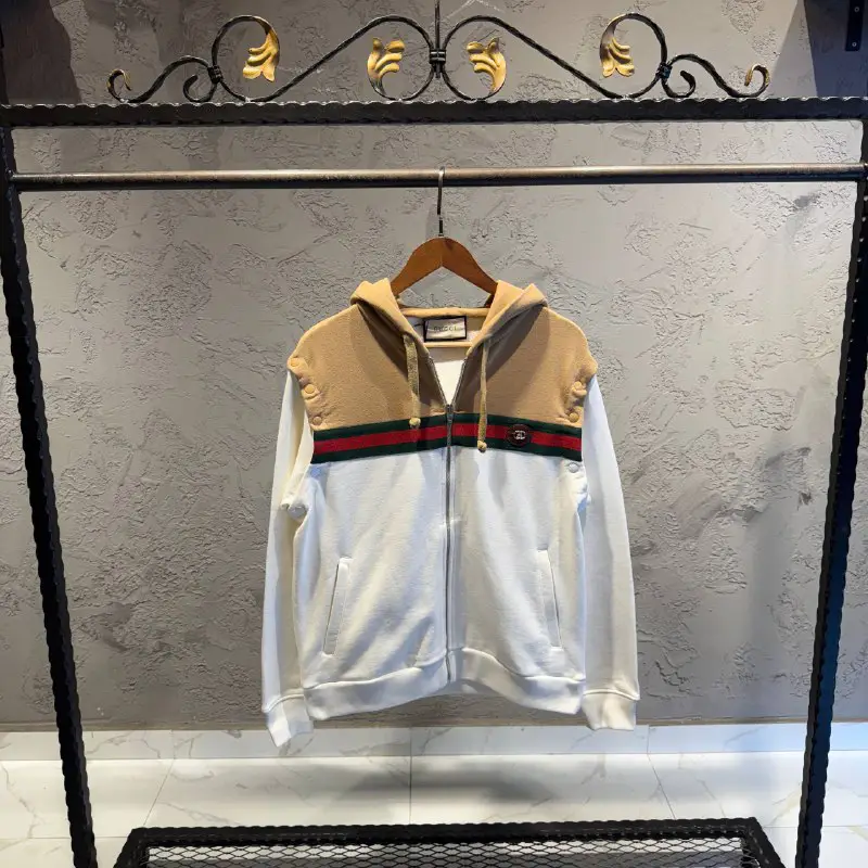 Gucci Desenli Yelek Hoodie