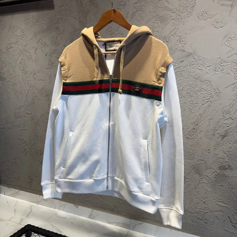 Gucci Desenli Yelek Hoodie