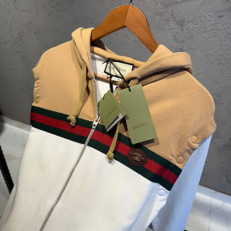 Gucci Desenli Yelek Hoodie
