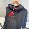Gucci Siyah Logo Detaylı Hoodie