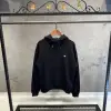 Celine Siyah Logo Detaylı Hoodie