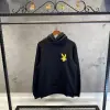 Amiri Siyah Baskılı Hoodie