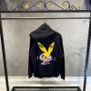 Amiri Siyah Baskılı Hoodie