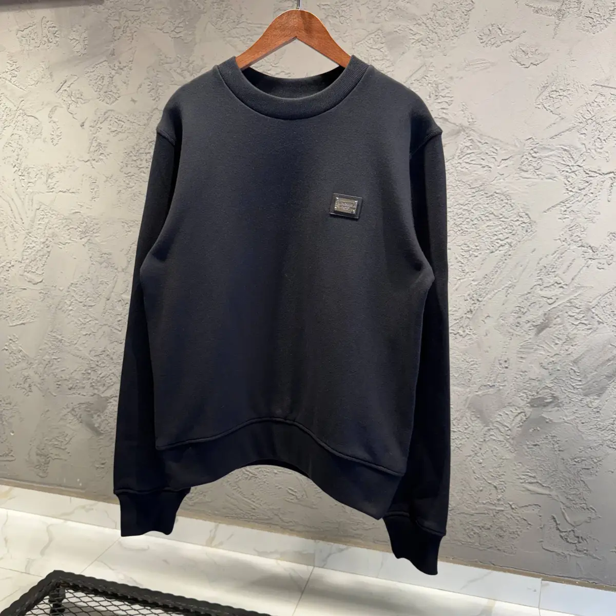 Dolce Gabbana Siyah Tokalı Sweatshirt