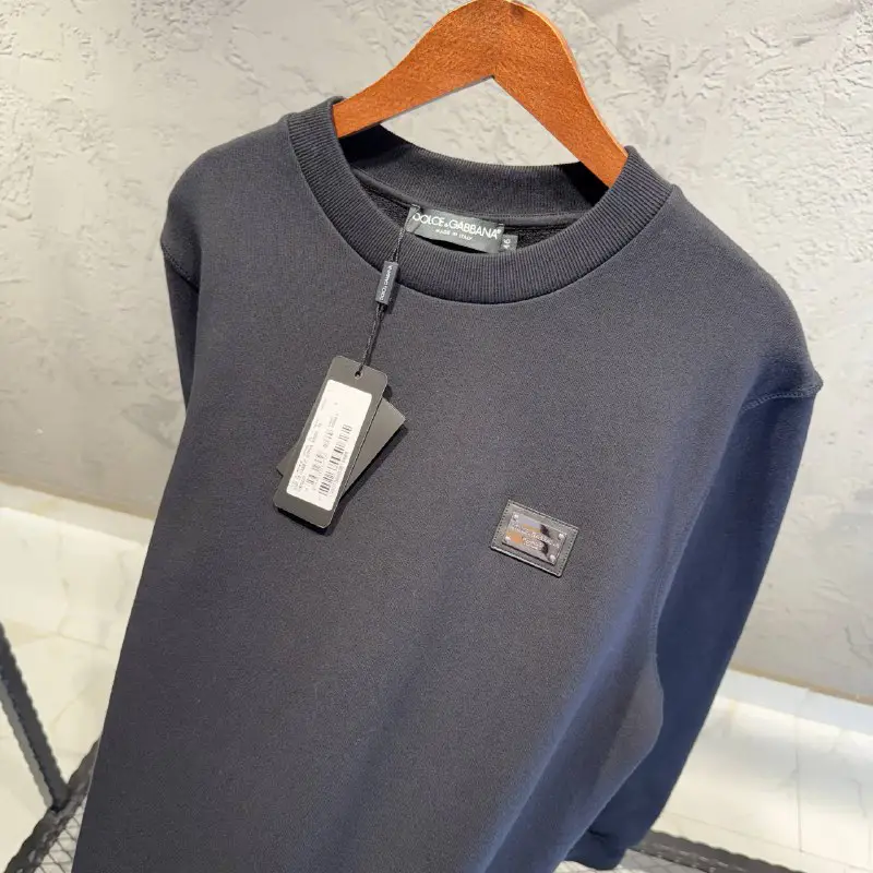 Dolce Gabbana Siyah Tokalı Sweatshirt