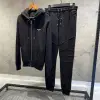 Balmain Siyah Logo Detaylı Eşofman Takımı