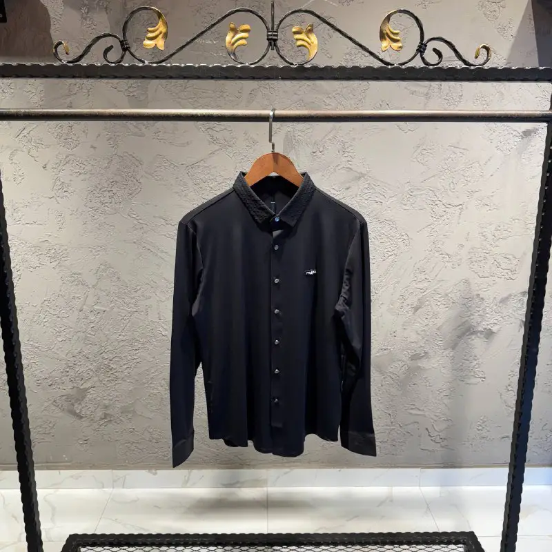 Prada Siyah İthal Gömlek