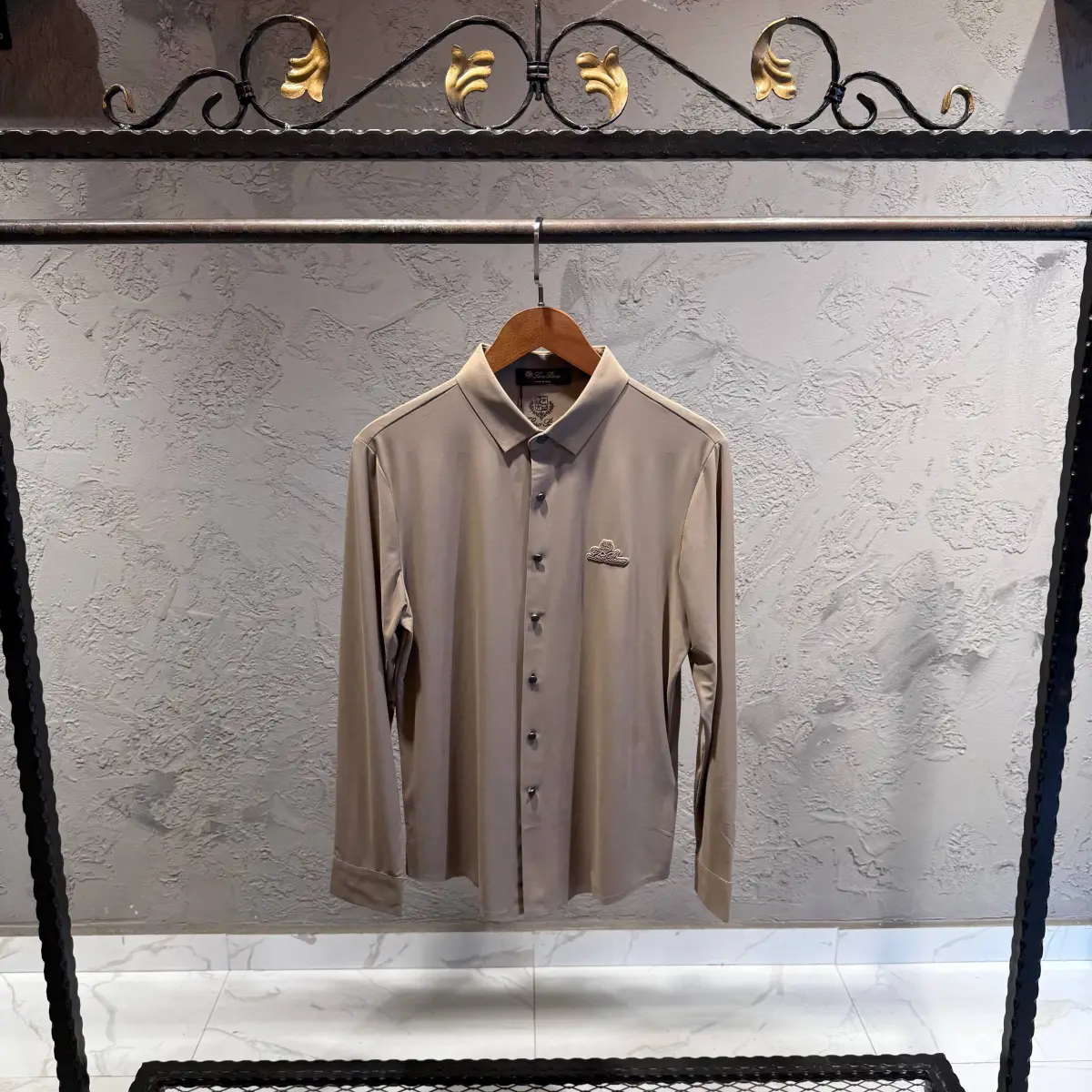 Loro Piana Kahverengi İthal Gömlek