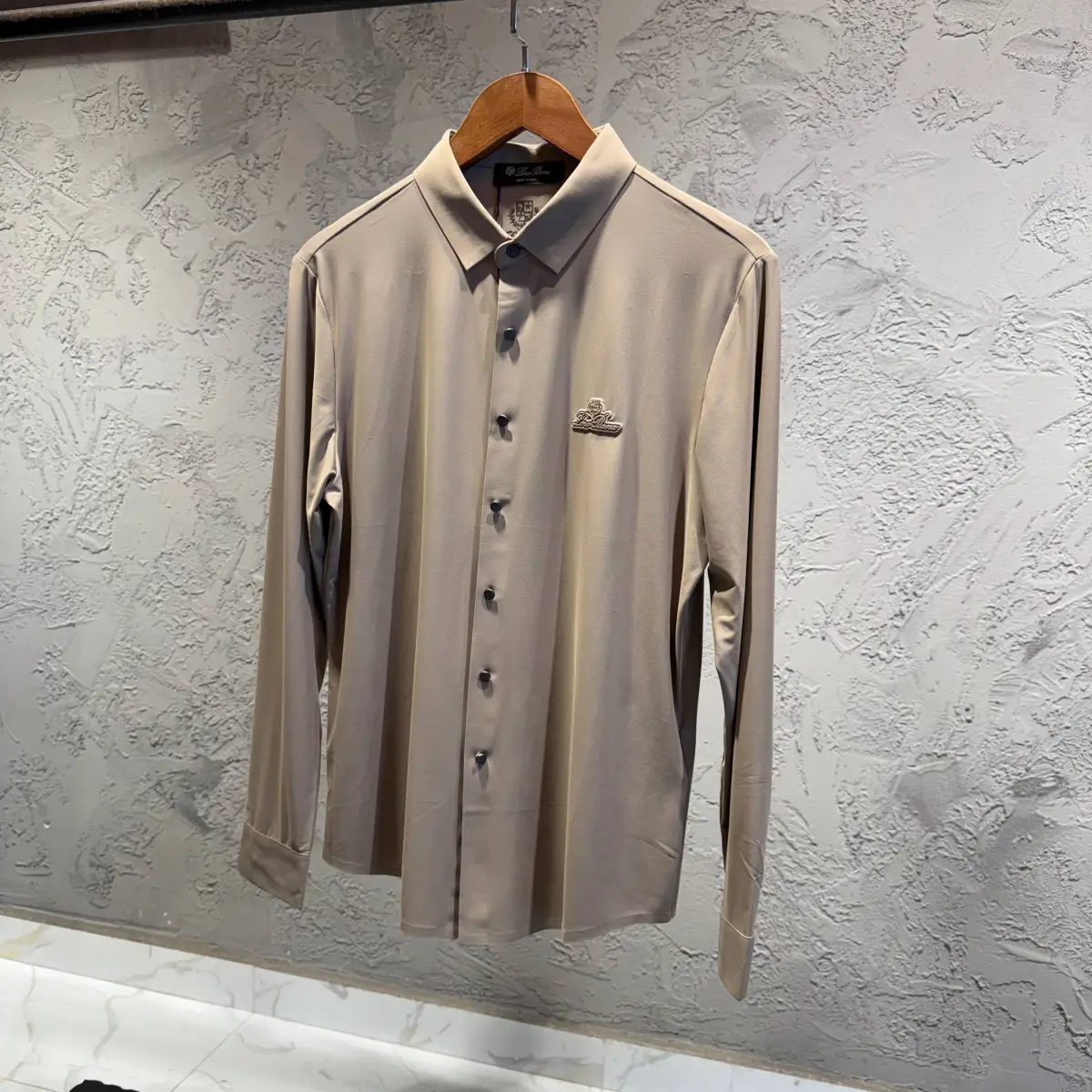 Loro Piana Kahverengi İthal Gömlek