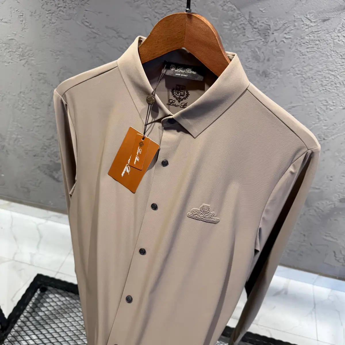 Loro Piana Kahverengi İthal Gömlek