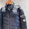 Moncler Siyah Parlak Maya Mont