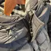 Burberry Siyah Logo Detay Şişme Mont