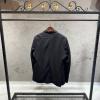 Prada Kruvaze Logo Detaylı Ceket Kaban