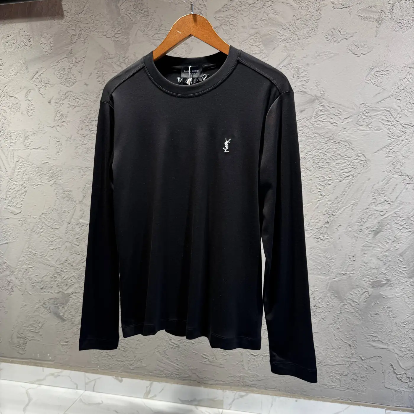 Saint Lauren Siyah İthal Sweat