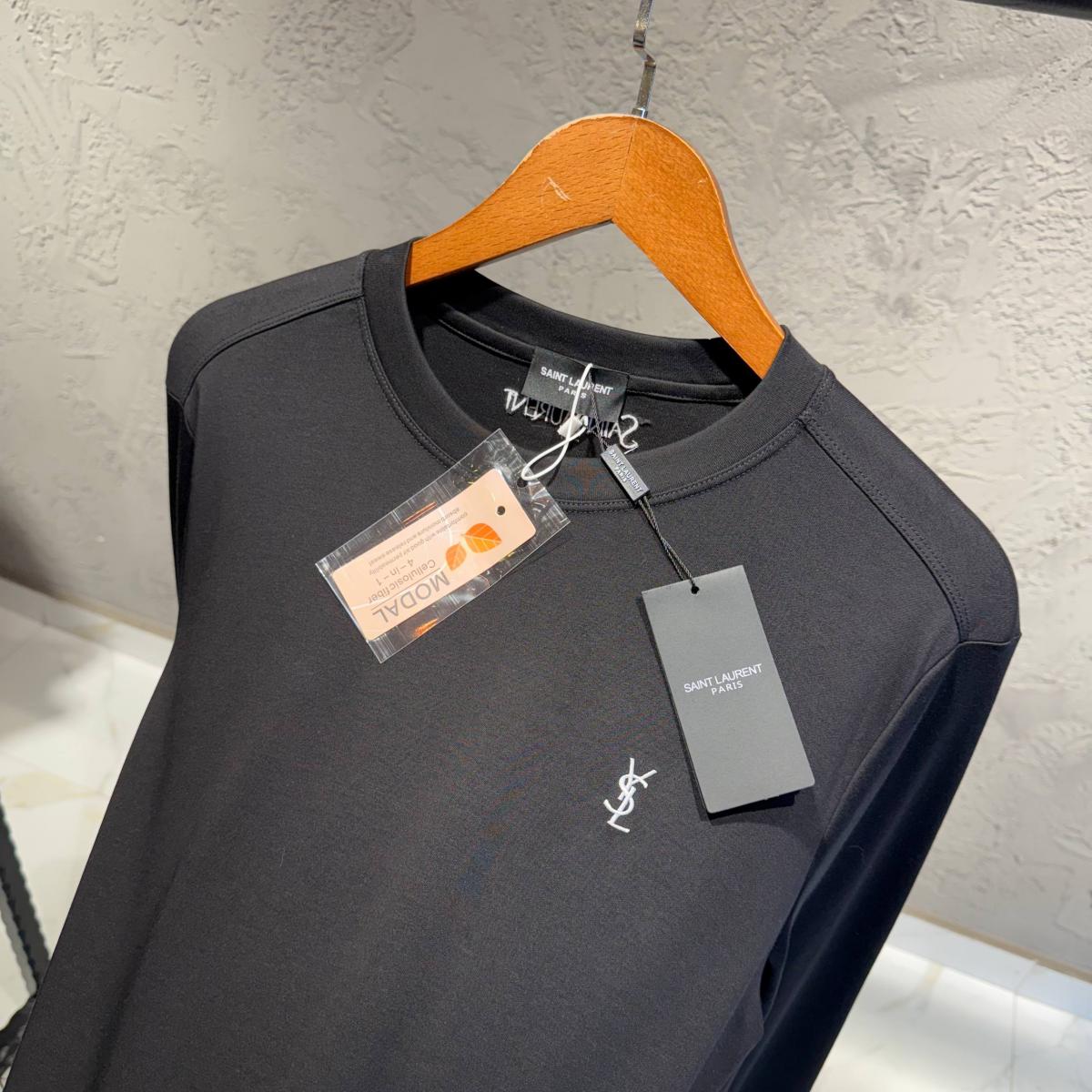 Saint Lauren Siyah İthal Sweat