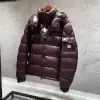 Moncler Bordo Şişme Mont