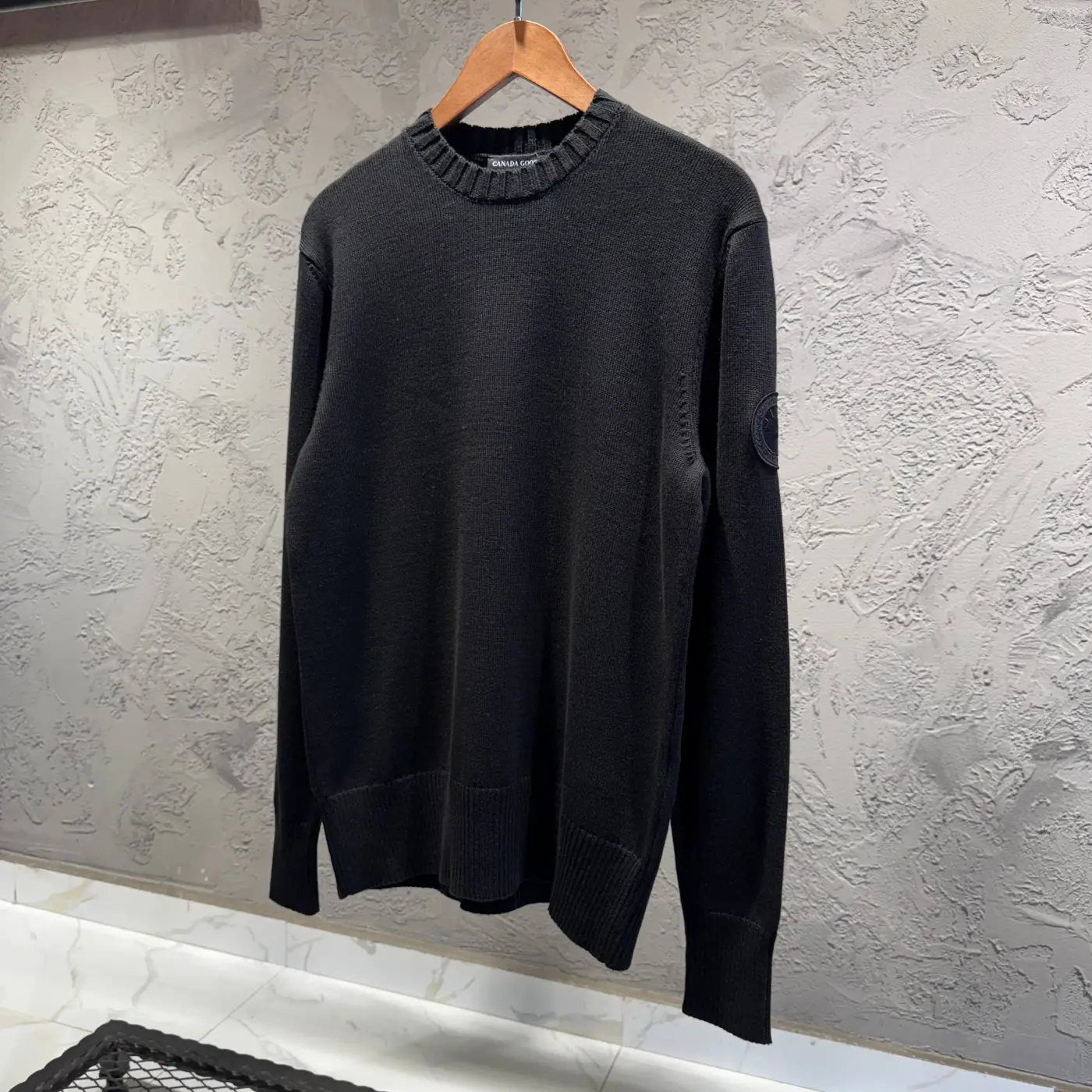 Canada Goose Siyah Triko kazak