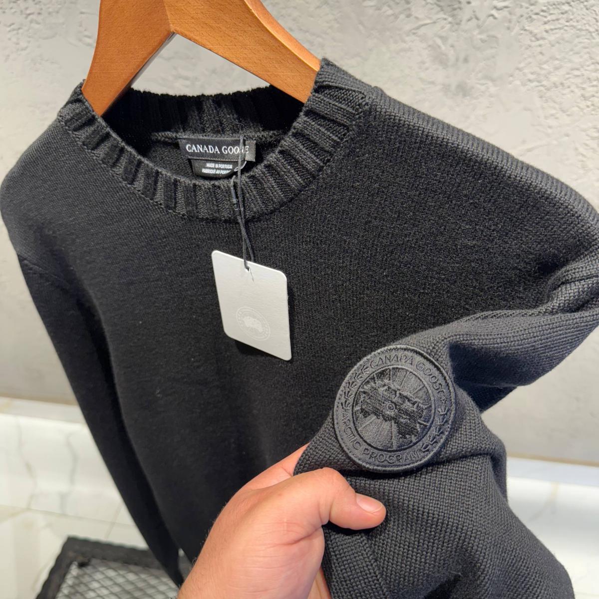 Canada Goose Siyah Triko kazak