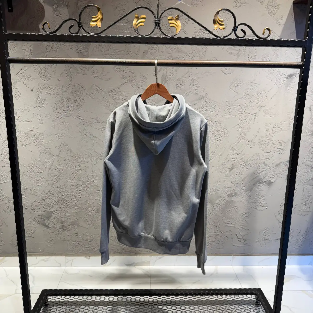 Dolce Gabbana Gri ZipHoodie