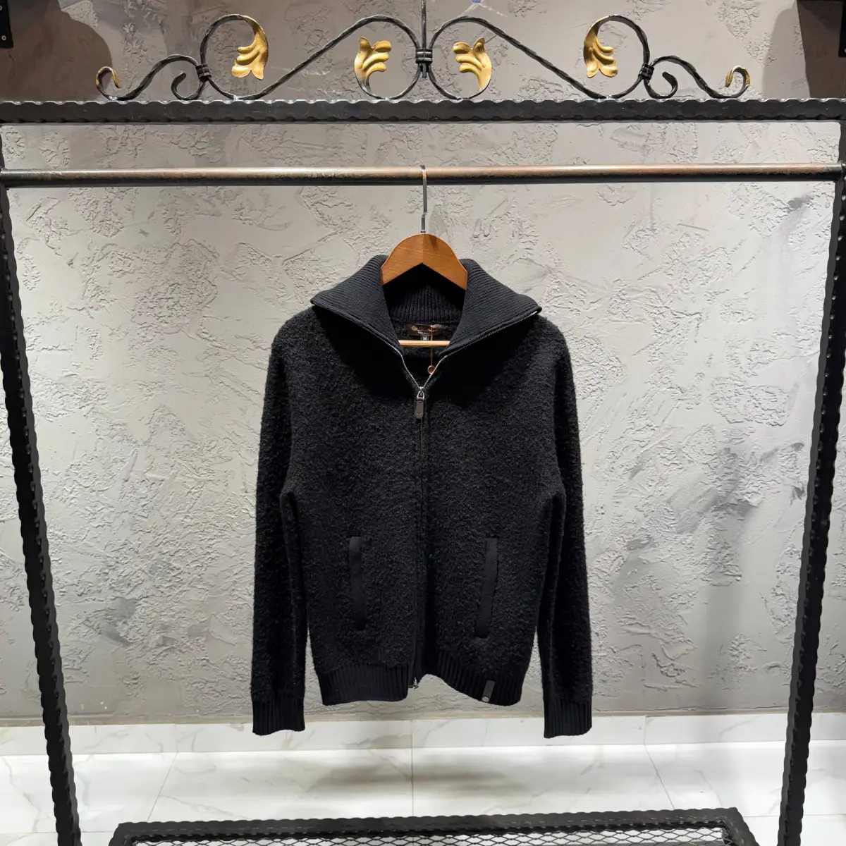 Loro Piana Siyah Yün Hırka