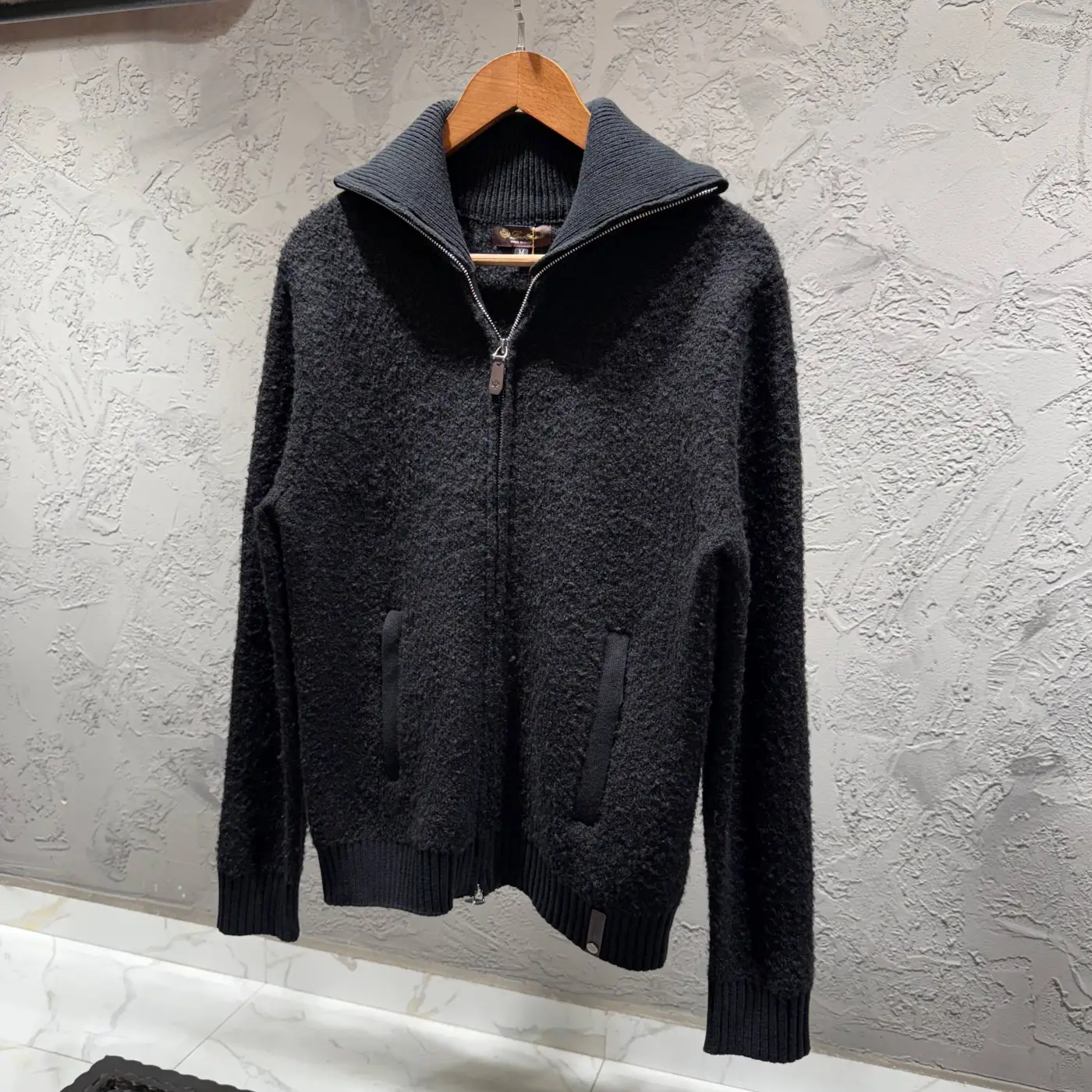 Loro Piana Siyah Yün Hırka