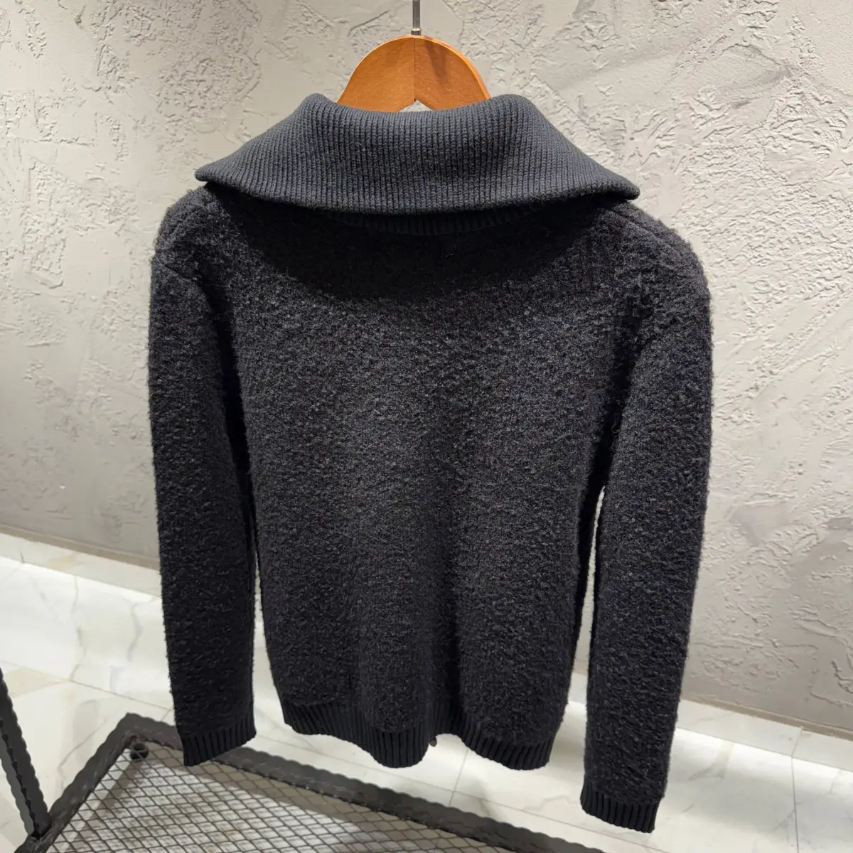 Loro Piana Siyah Yün Hırka