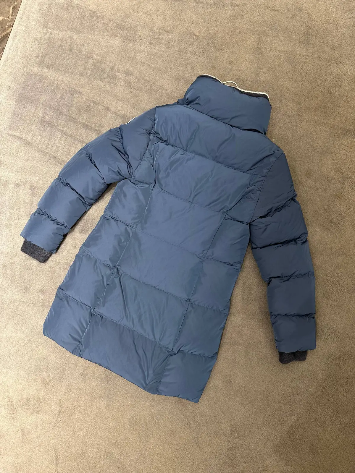 Moncler Mavi Şişme Mont