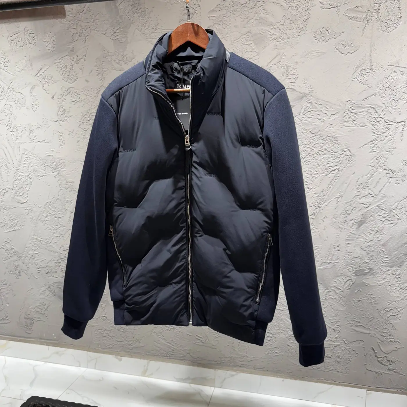 TOMFORD Şişme Lacivert Mont