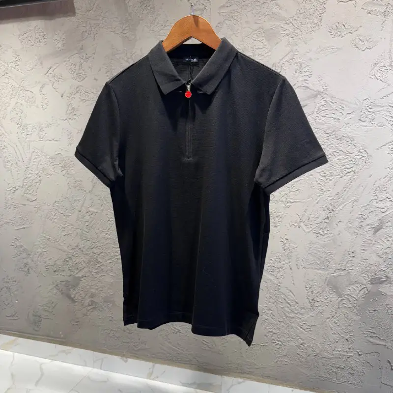 Kiton Siyah Polo Yaka Tişört