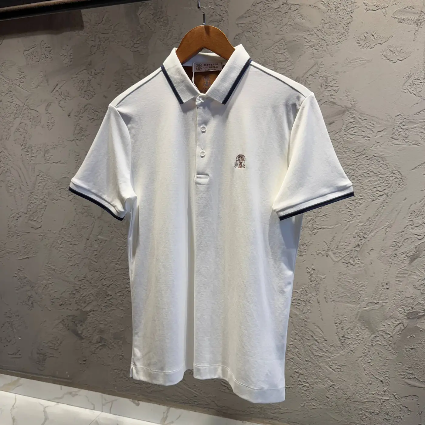 Brunello Cucinelli Polo Yaka Tişört