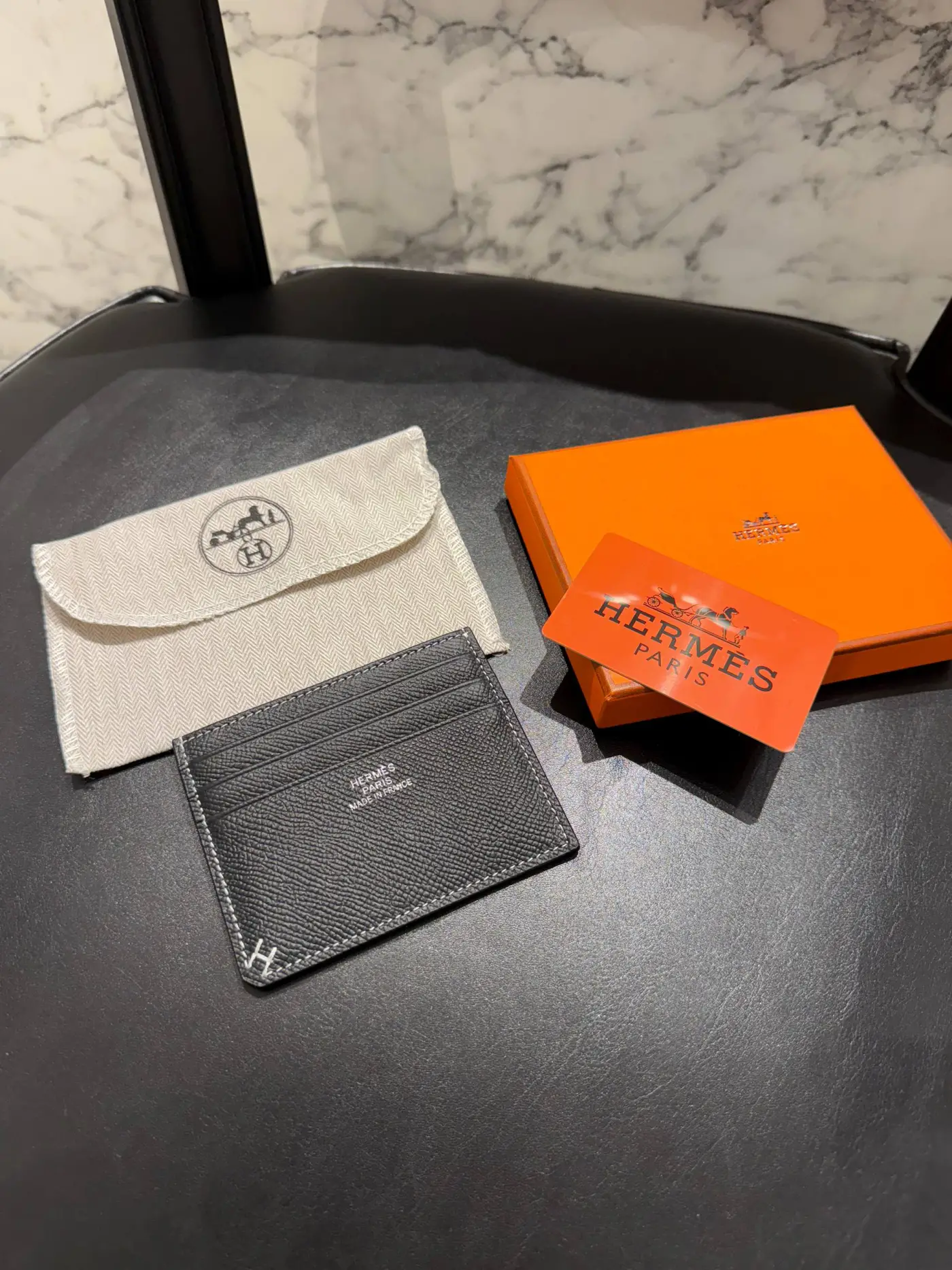 Hermes Siyah Kartlık
