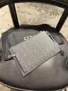 Fendi Desenli Deri Clutch
