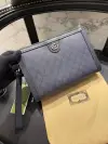 Gucci Lacivert Deri Clutch