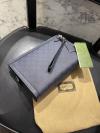 Gucci Lacivert Deri Clutch
