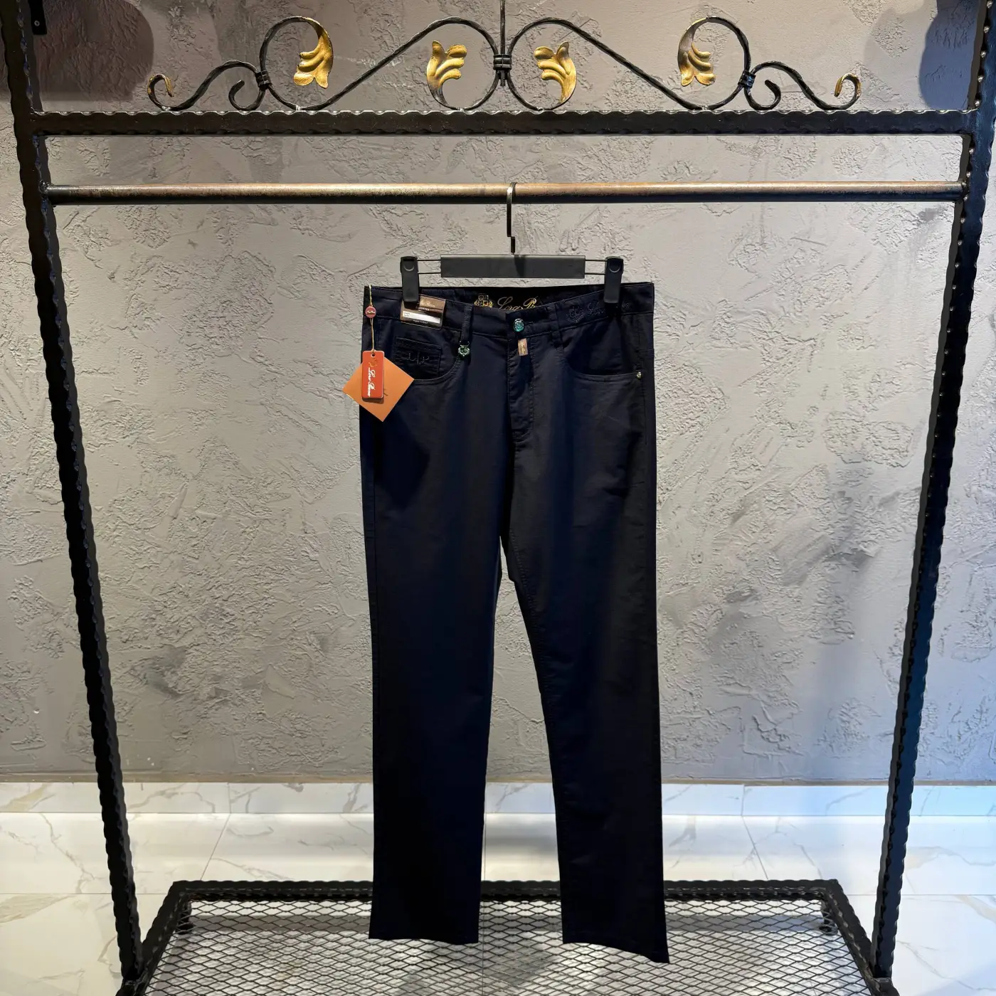 Loro Piana Lacivert İnce Kot